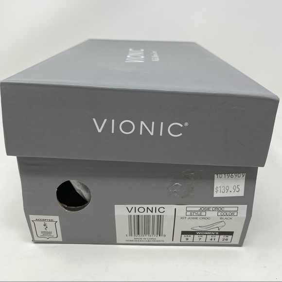 VIONIC Women's Vionic, Josie Pump black croc - Picture 7 of 8